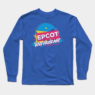 EPCOT Enthusiast 90s Long Sleeve T-Shirt